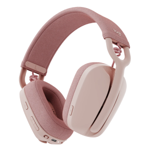 Logitech-Zone Vibe 100 wireless headphones - ROSE