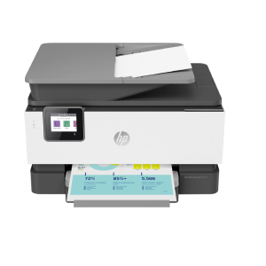 HP OfficeJet Pro 9010 All-in-One Wireless Inkjet Printer, Print Copy Scan Fax, Duplex Printing, ADF, Wi-Fi