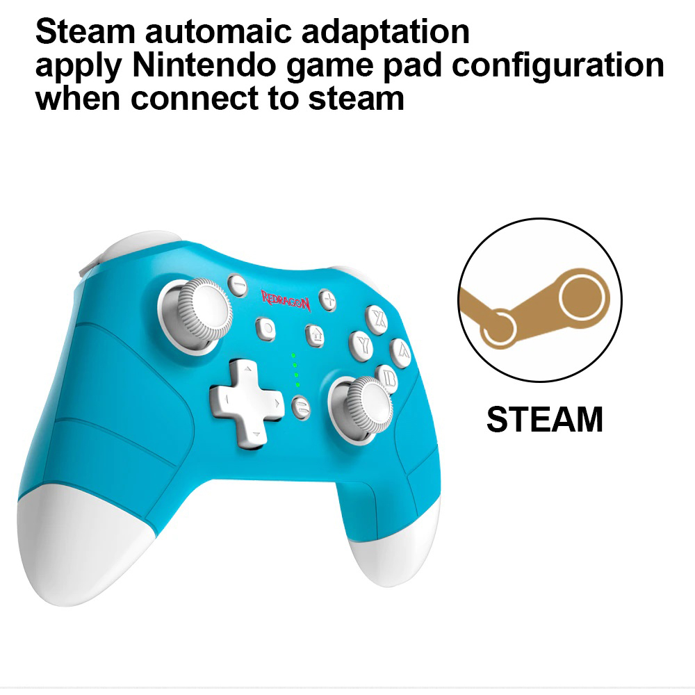 Redragon G815 PLUTO Wireless Gamepad Controller (Blue)