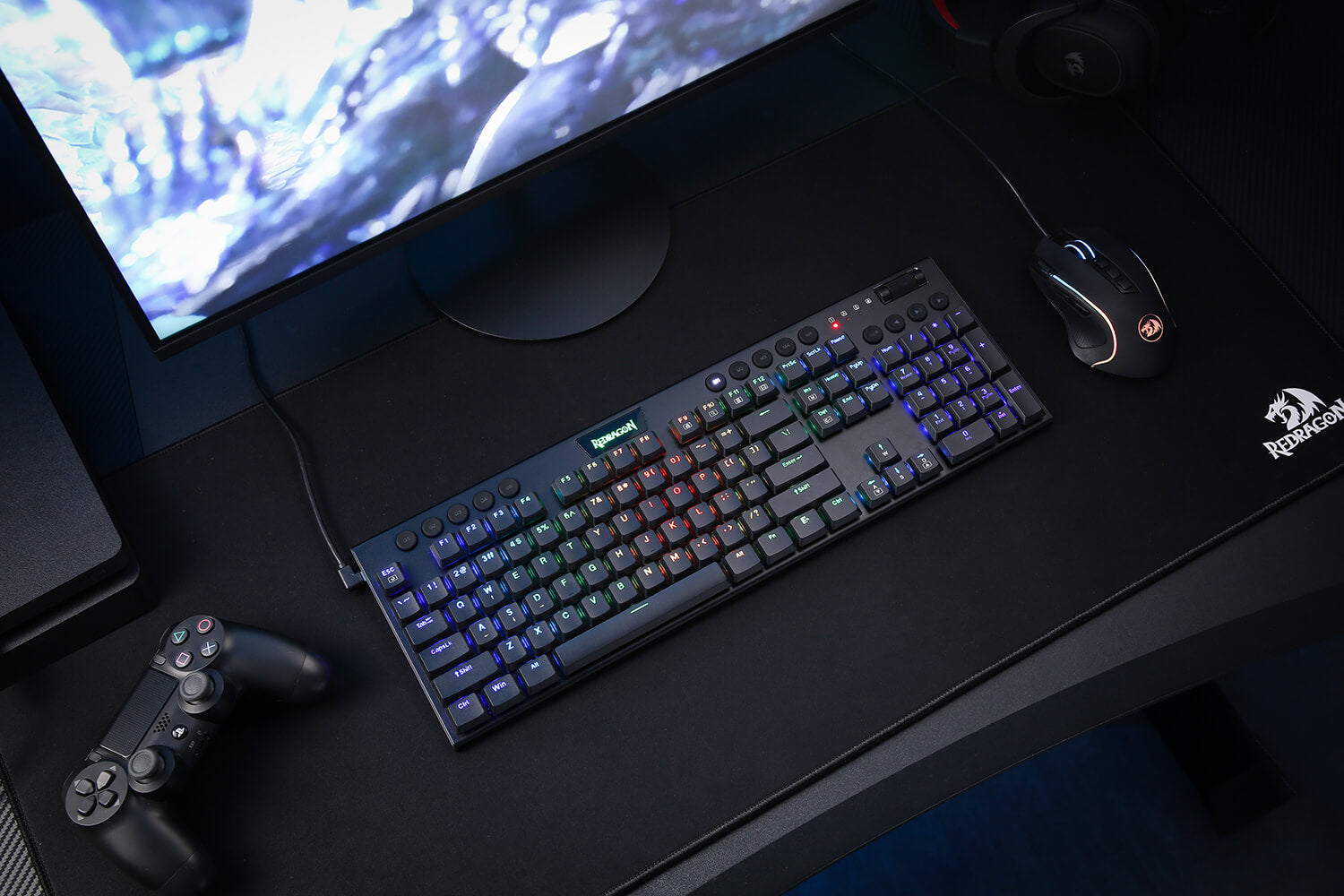 Redragon K619 Horus RGB Mechanical Keyboard