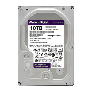 WD Purple 10TB Surveillance Internal Hard Drive for DVR & NVR Systems