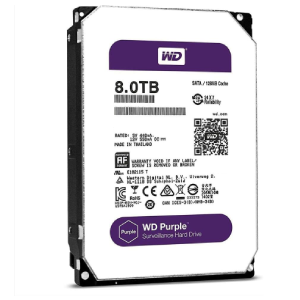 WD Purple 8TB Surveillance Internal Hard Drive for DVR & NVR Systems