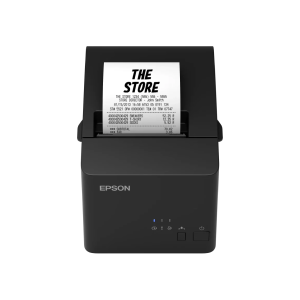 Epson TM-T20X-052 Thermal Receipt Printer, 80mm POS Printer, 200mm/sec, USB Serial Ethernet, Black