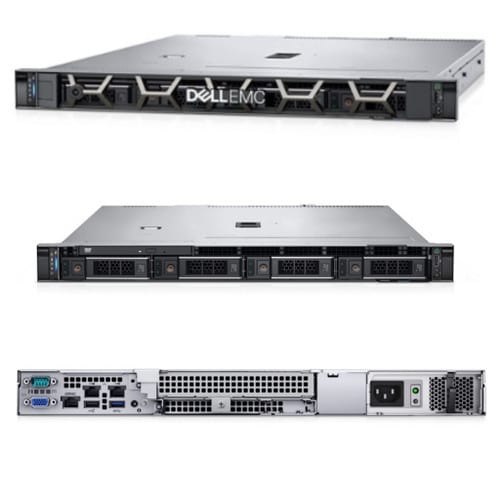 Dell PowerEdge R250 Rack Server E-2324G -32G-4TB-3 Yrs