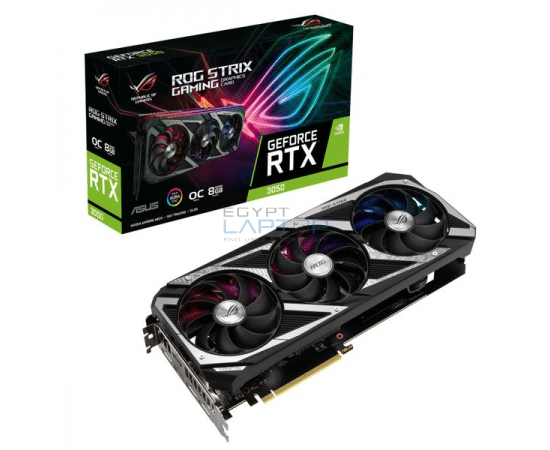 Asus Rog Strix Nvidia GeForce RTX3050 OC Edition 8GB Graphic Card