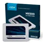Crucial MX500 500GB 3D NAND SATA 2.5 inch 7mm Internal SSD - CT500MX500SSD1