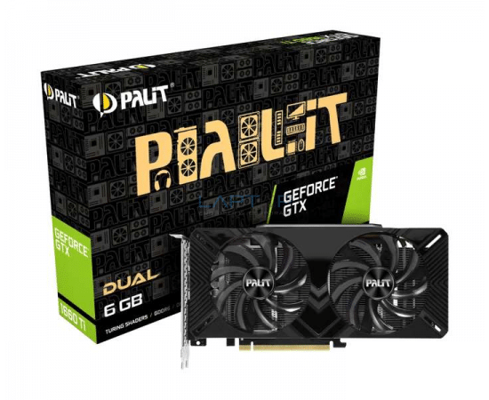 Palit Nvidia GeForce GTX1660Ti 6GB GDDR6 Dual Gaming Pro Graphics Card
