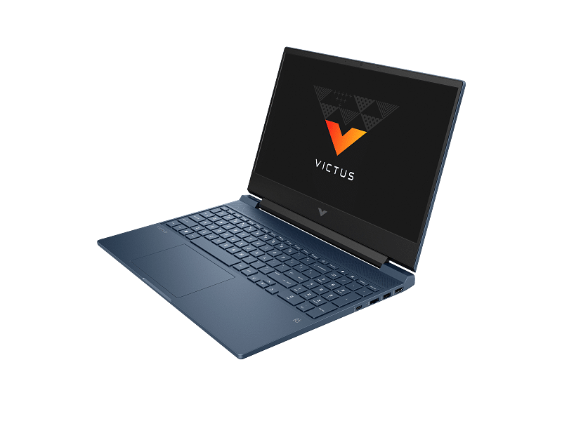 HP Victus Gaming Laptop 15-fa1096nia- Intel Core i7-13700H(13th Gen)- 16 GB DDR4- 512GB NVMe M.2 SSD- NVIDIA GeForce RTX 4050 Laptop GPU 6GB- 15.6" FHD (1920 x 1080) 144 Hz- Backlit Keyboard- DOS- Performance Blue - Image 3
