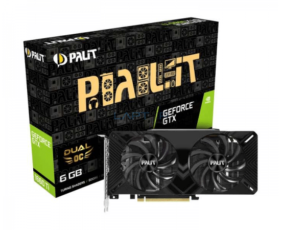 Palit Nvidia GeForce GTX1660Ti 6GB GDDR6 Dual OC Gaming Pro Graphics Card