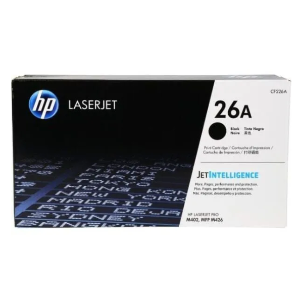 HP 26A Black Original LaserJet Toner Cartridge (CF226A)