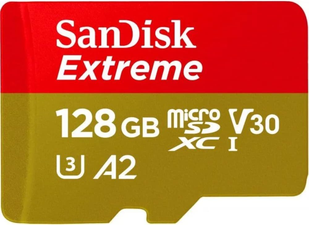 SanDisk 128GB Extreme microSDXC UHS-I Memory Card - SDSQXAA-128G-GN6MN
