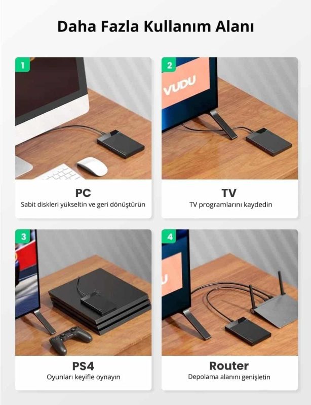 Ugreen 50743 2.5 Inch Sata Hard Drive Usb c Enclosure - Image 4