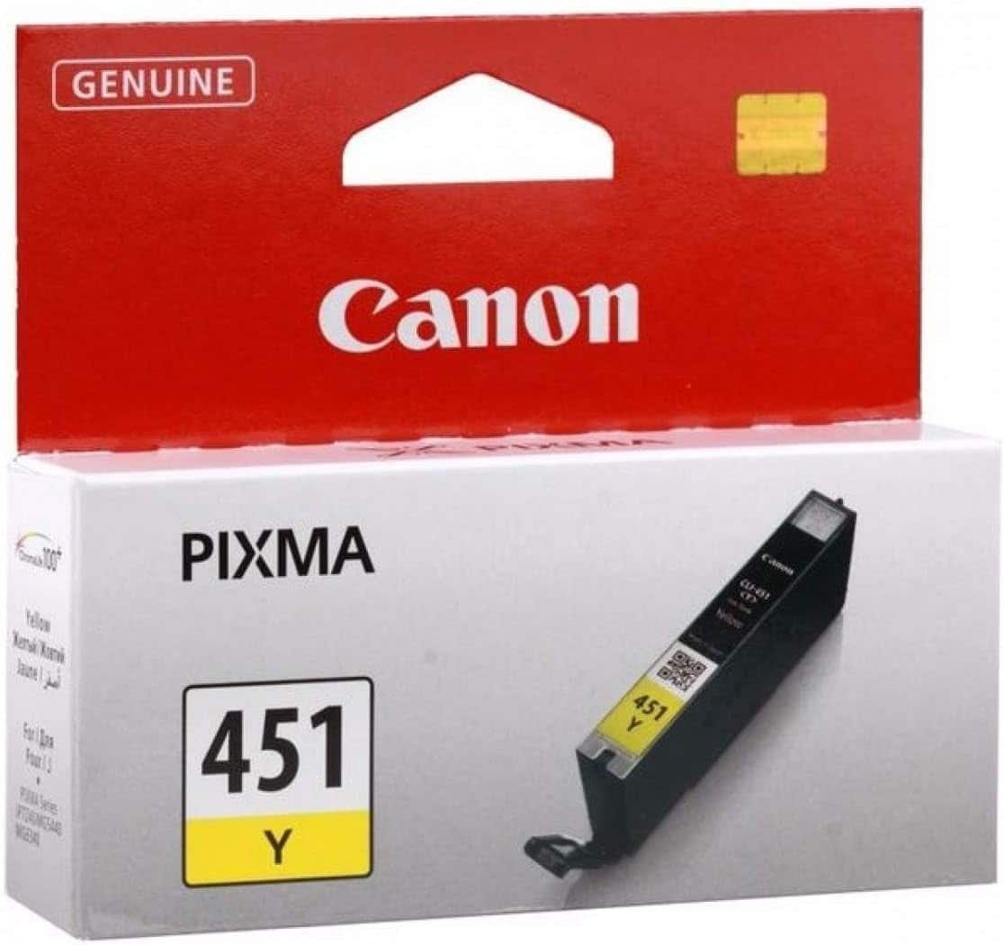 Canon CLI-451Y Yellow Ink Cartridge