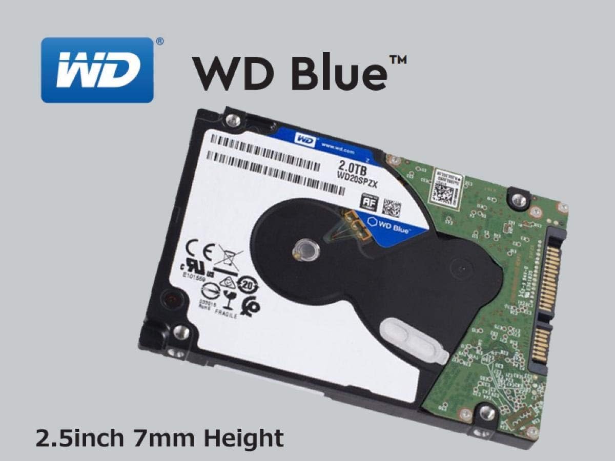 Western Digital 2TB - Blue Internal 2.5-Inch Laptop Hard Drive