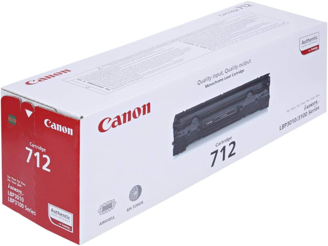 Canon 712 Black Toner Cartridge