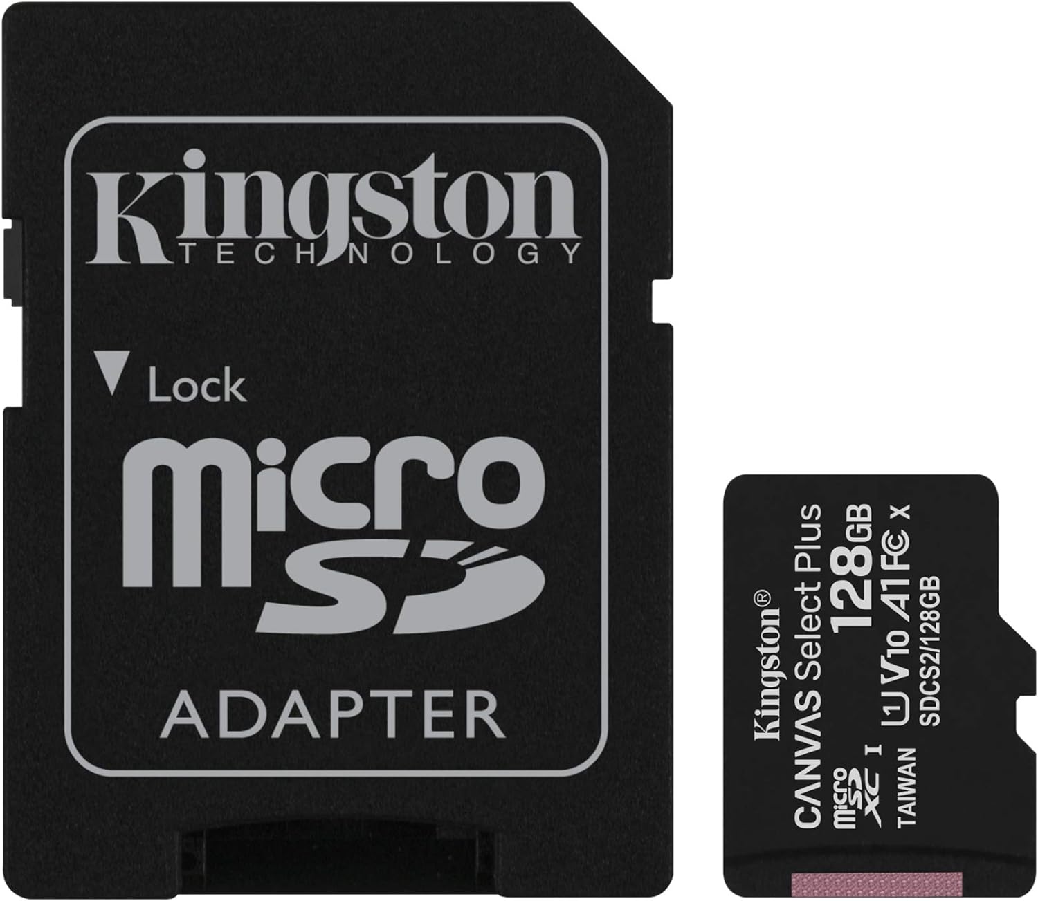 KingSton Canvas 128GB Select Plus microSD Memory Card