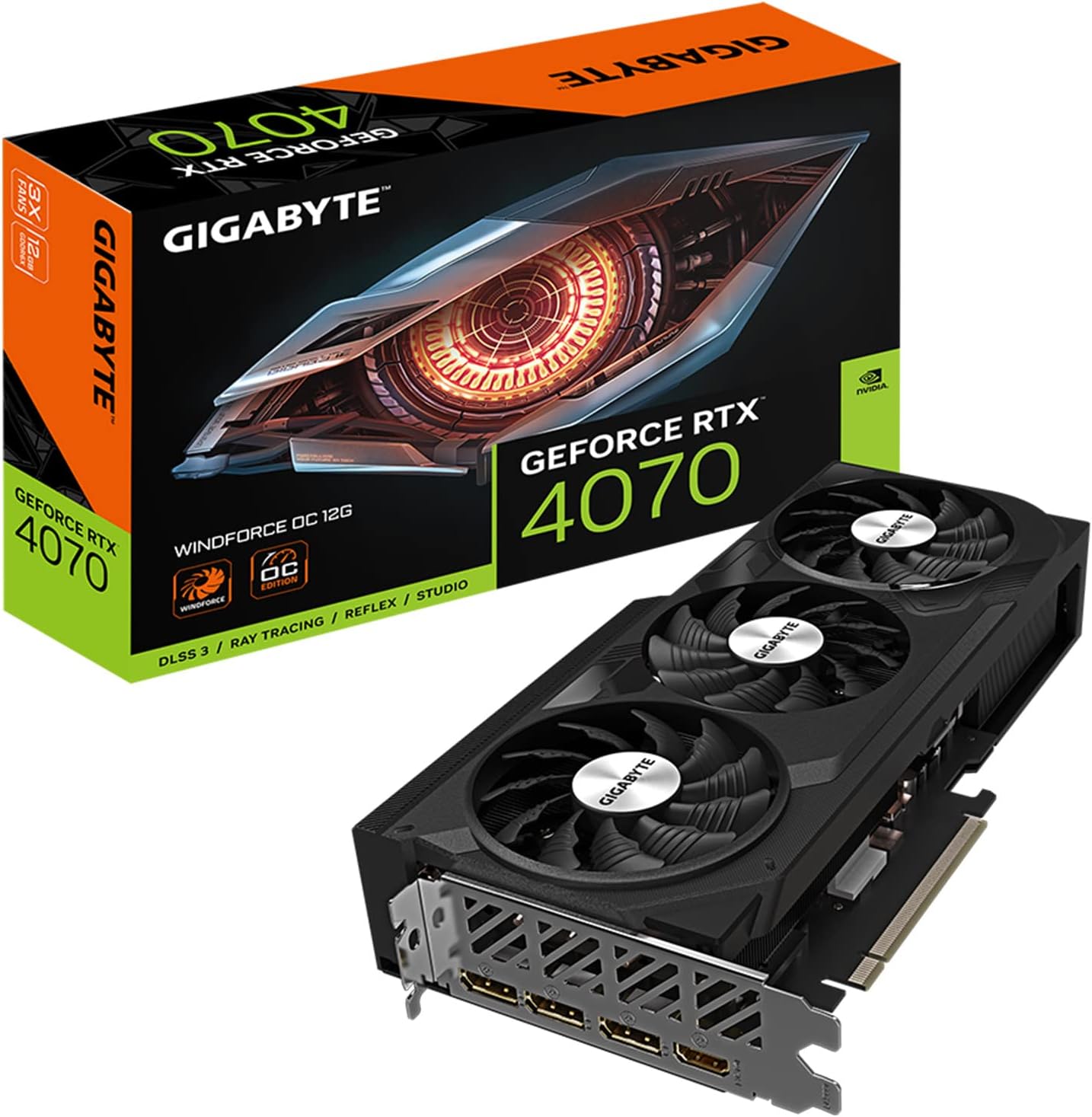 Gigabyte GeForce RTX 4070 12G GAMING OC V2 Graphics Card