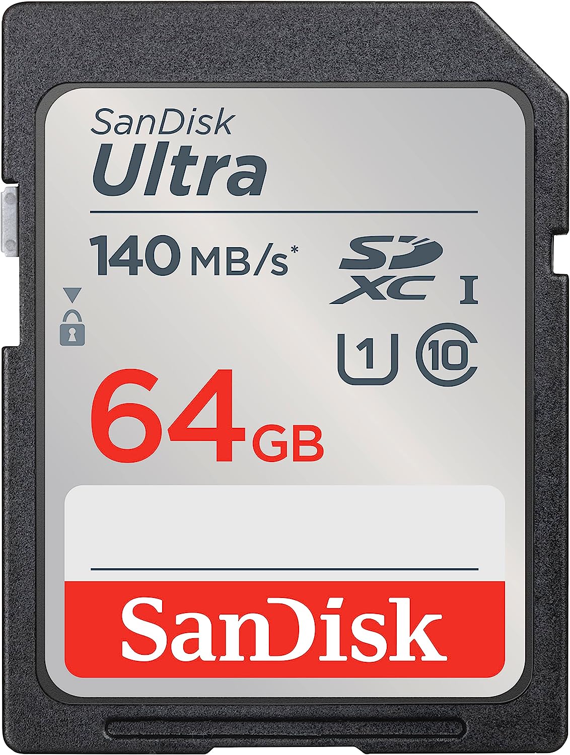 SanDisk Ultra 64GB Class 10 SDXC UHS-I Memory Card up to 80MBs (SDSDUNC-064G-GN6IN)