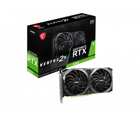 MSI GeForce RTX3050 Ventus 2X 8GB GDDR6 Graphic Card