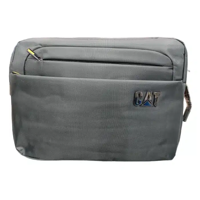 CAT 8608 Laptop Case Bag with Handle 4×1 – Grey