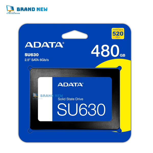 ADATA 480GB SU630 2.5” SATA SSD