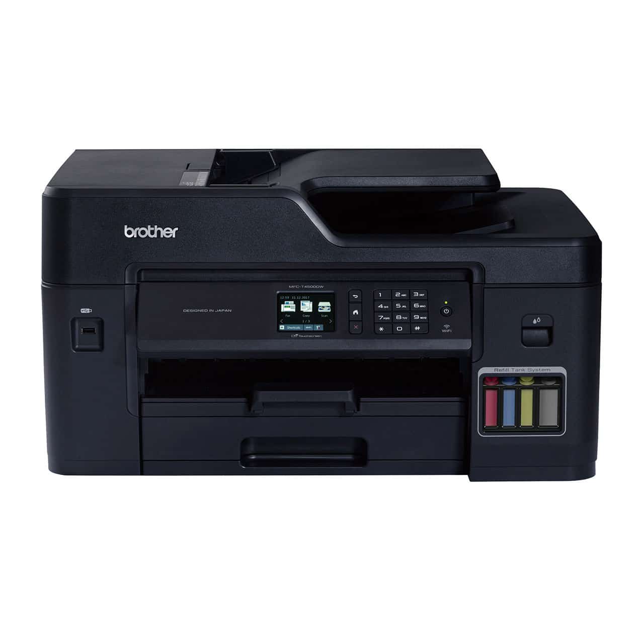 Brother MFC-T4500DW A3 Color Inkjet Multi-Function Printer