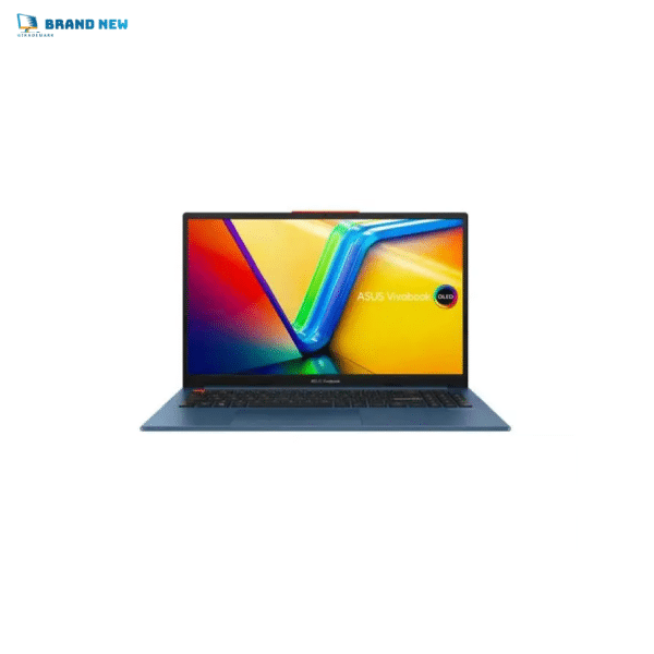 Asus Vivobook S15 OLED K5504VA-MA007W - Core i7-13700H - 512GB SSD - 16GB RAM DDR5 - 15.6 3K OLED 120Hz Display - Intel Iris Xe Graphics - Windows 11 - Solar Blue ( 90NB0ZK1-M00P20 )
