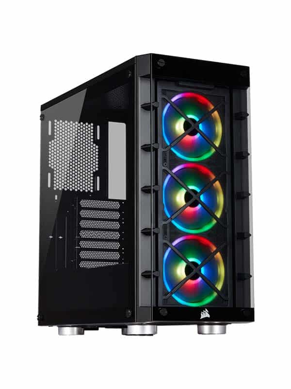 Corsair iCUE 465X RGB Mid-Tower ATX Smart Case — CC-9011188-WW