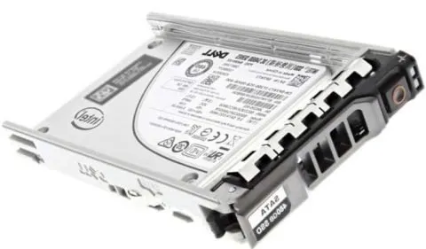 DELL 480GB SSD SATA Read Intensive 6Gbps 512n 2.5 / 3.5 HYB CARR Hawk-M