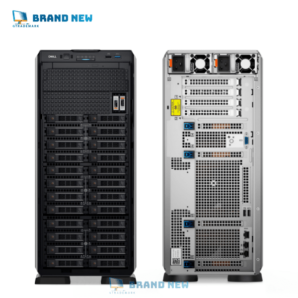 Dell PowerEdge T550 Tower Server - Intel Xeon Silver 4310, 16GB RAM, 480GB SSD, PERC H755, 10GbE Network Adapter, Redundant 800W PSU, iDRAC9 Enterprise, 3-Year Warranty