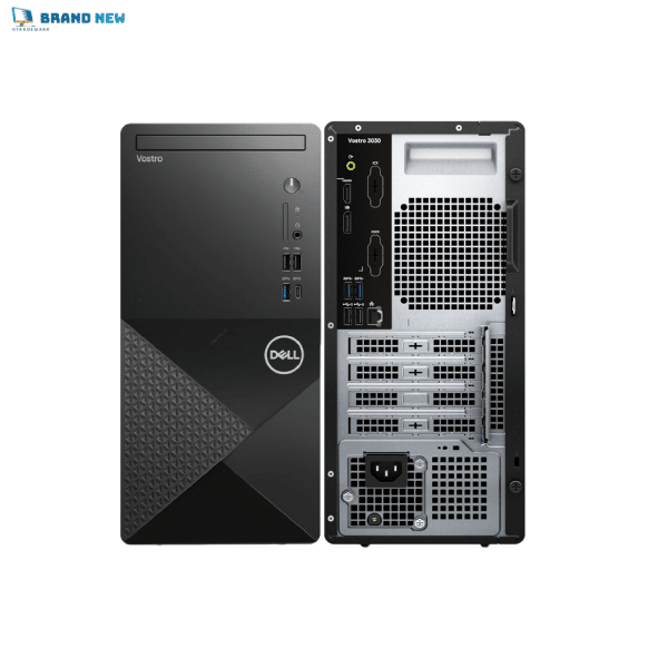 Dell Vostro 3030 Desktop – Intel Core i3-12100 RAM 8GB DDR5, 512GB SSD, Intel UHD Graphics, FreeDOS – Compact Business PC
