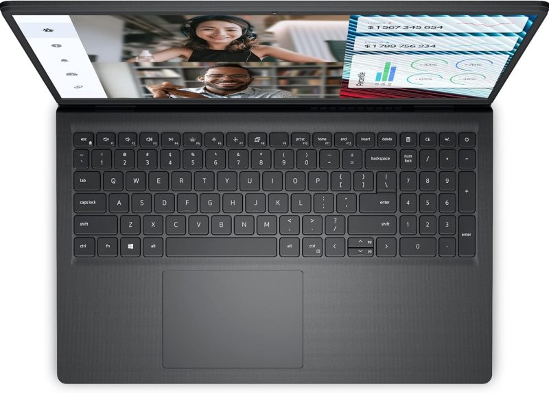 Dell Vostro 3520 Laptop 12th Intel Core i3-1215U 6-Cores 8GB RAM 256GB SSD Intel UHD Graphics 15.6" FHD (1920 x 1080) 120Hz 250 nits Anti-Glare Ubuntu - Carbon Black - Image 6