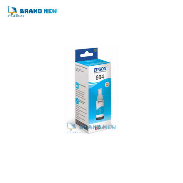 Epson C13T66424A Cyan Ink Bottle