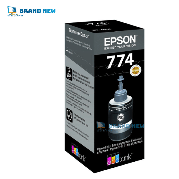 Epson C13T77414A T7741 Pigment Black Ink Bottle (6,000 pages)