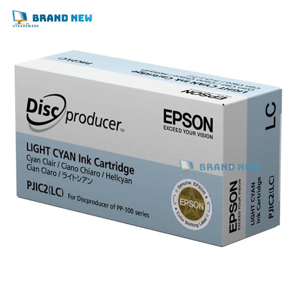 Epson PJI-C2LC (C13S020448) Standard Yield Ink Cartridge (Light Cyan) in Retail Packaging