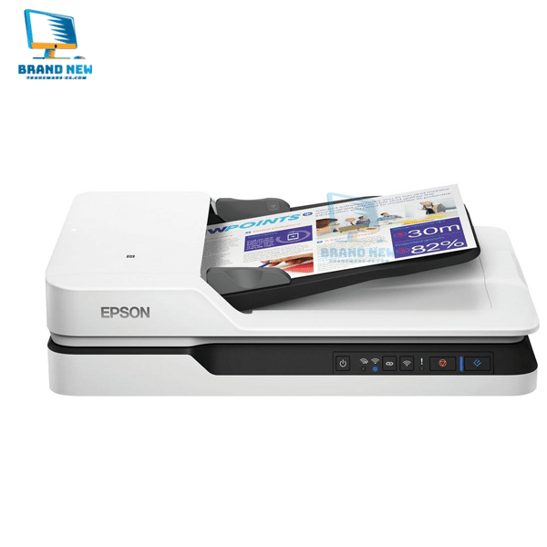 Epson WorkForce DS-1660W A4 Wireless Document Scanner (B11B244402)