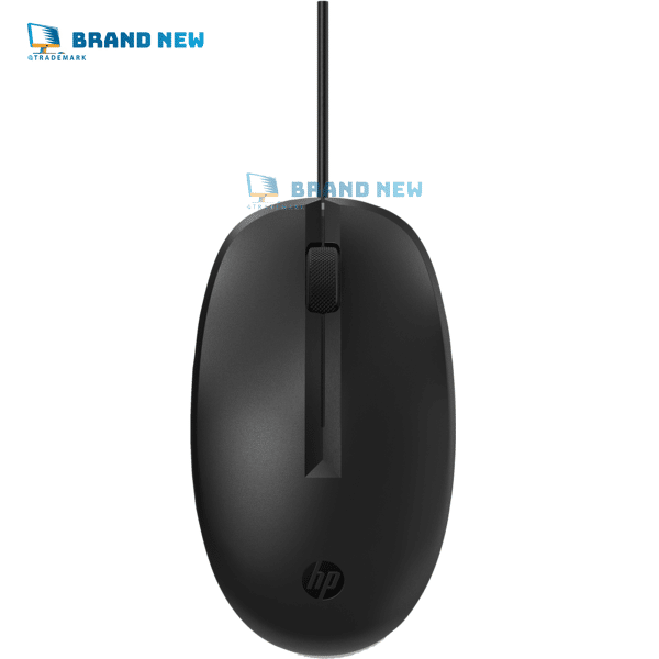 HP 125 Wired Mouse - Black