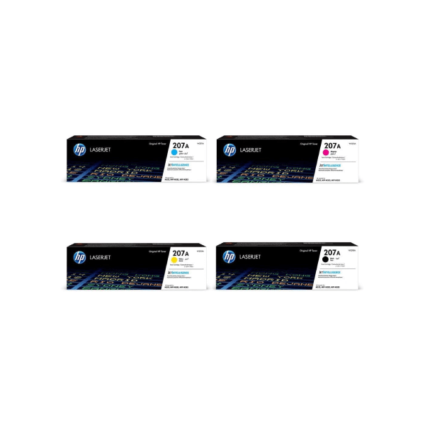 HP 207A 4 Color Toner Cartridge Multipack