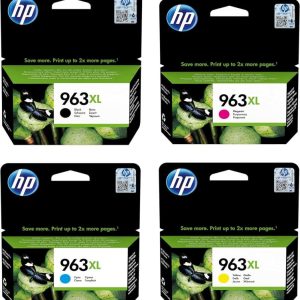 HP 963XL 4 Color High Capacity Ink Cartridge Multipack BL (3JA30AE), CY (3JA27AE), MAG (3JA28AE), YEL (3JA29AE)