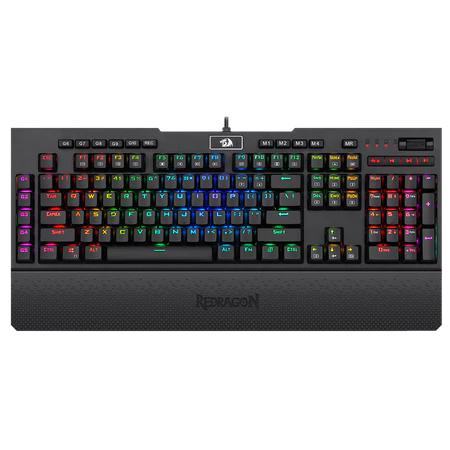 Redragon K586-PRO BRAHMA Mechanical Keyboard , Tactile & Light-speed Fast Optical Blue Switche