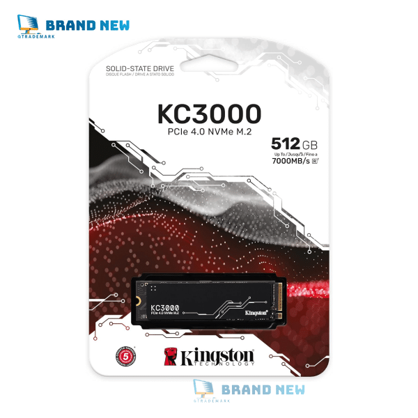 Kingston Kc3000 512Gb M.2 Nvme Internal Solid State Drive SSD