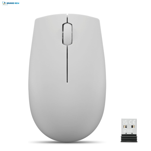 Lenovo 300 Wireless Mouse - Arctic Grey