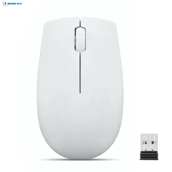 Lenovo 300 Wireless Mouse - Cloud Grey
