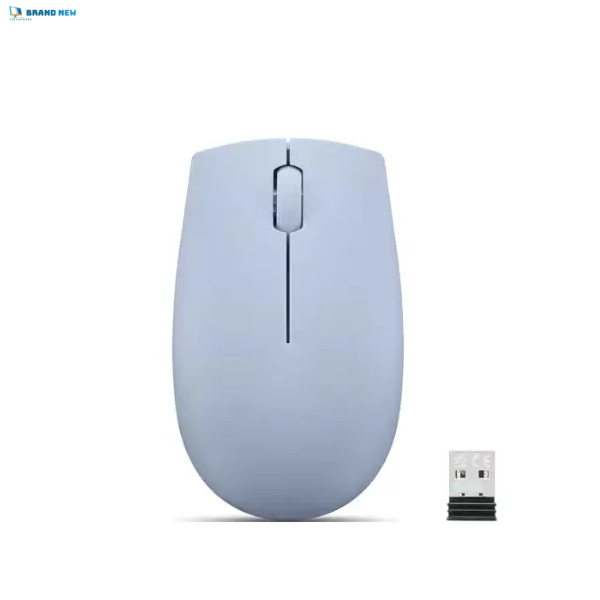 Lenovo 300 Wireless Mouse - Frost Blue