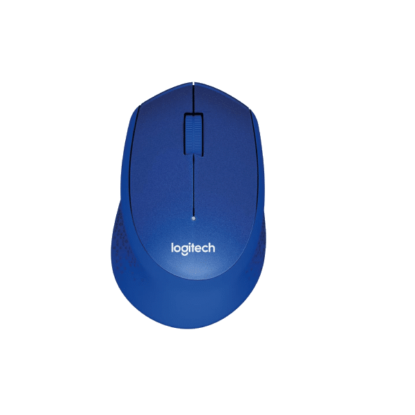 Logitech M330 Silent Plus wireless Mouse – Blue