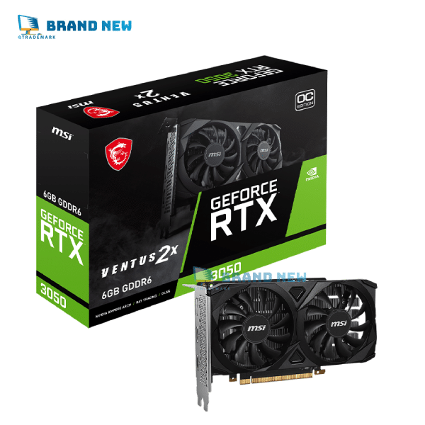 MSI GeForce RTX 3050 VENTUS 2X 6G OC GDDR6