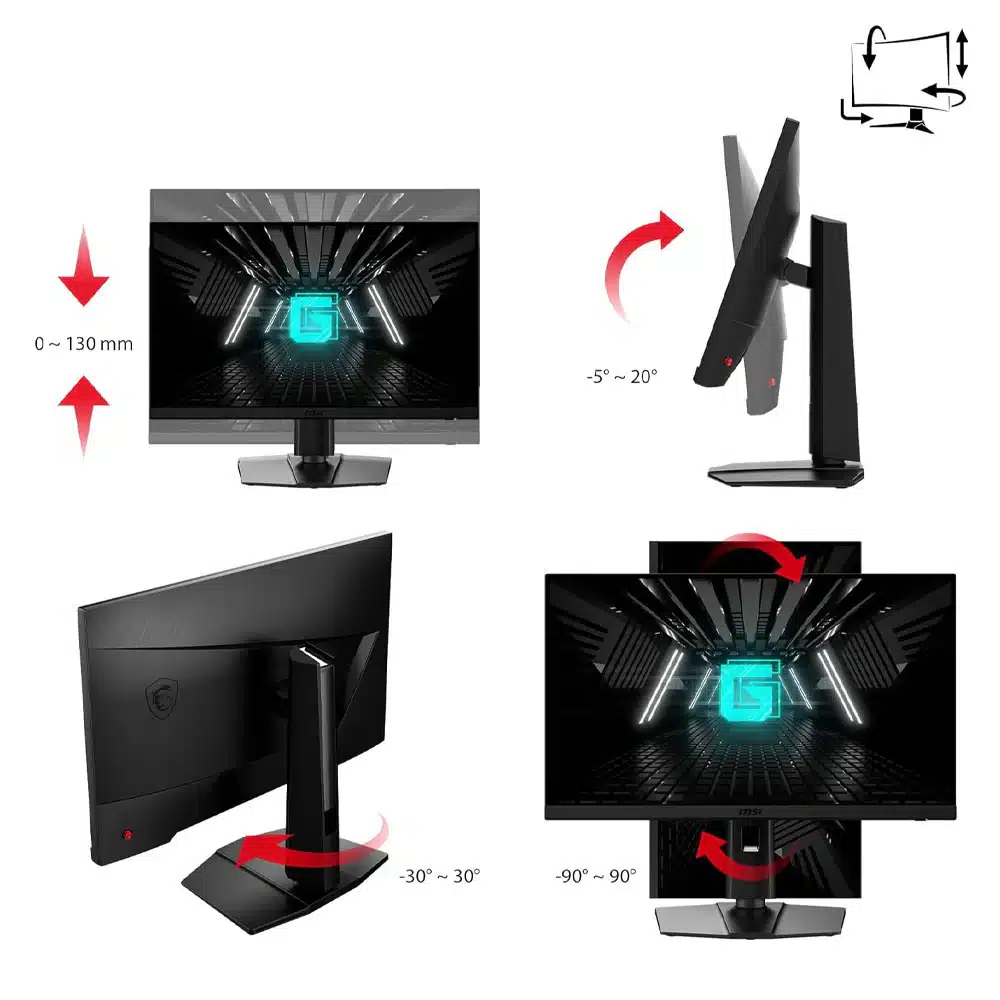 Msi G272QPF E2 27" Inch WQHD IPS 180Hz 1ms Gaming monitor - Image 8
