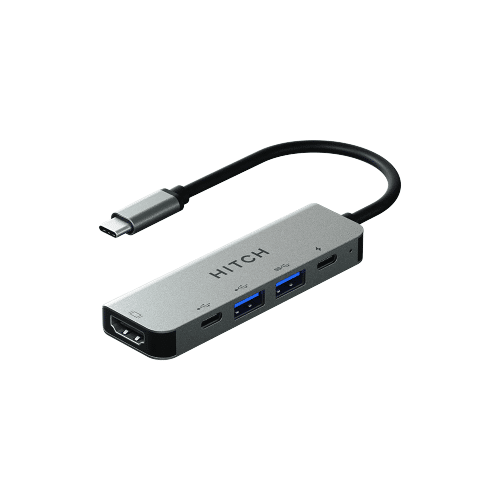 Hitch Mini Pro HUB 5 in 1 USB-C Multiport Adapter