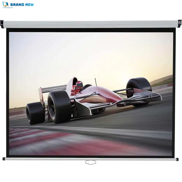 Motorized Projection Screen Electric Roll Up Projector Screen With Remote