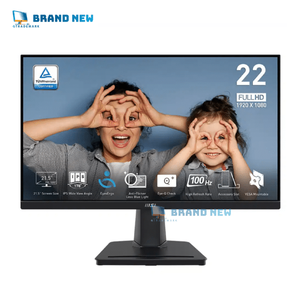 Msi PRO MP225 21.5" Inch FHD IPS 100Hz 1ms Gaming Monitor